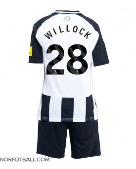 Billige Fotballdrakt Newcastle United Joe Willock #28 Replika Hjemmedraktsett Barn 2024-25 Kortermet (med bukser)